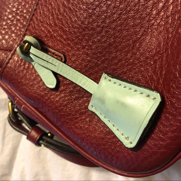 J.Crew Signet Flap Italian Leather Crossbody Bag - Picture 5 of 7